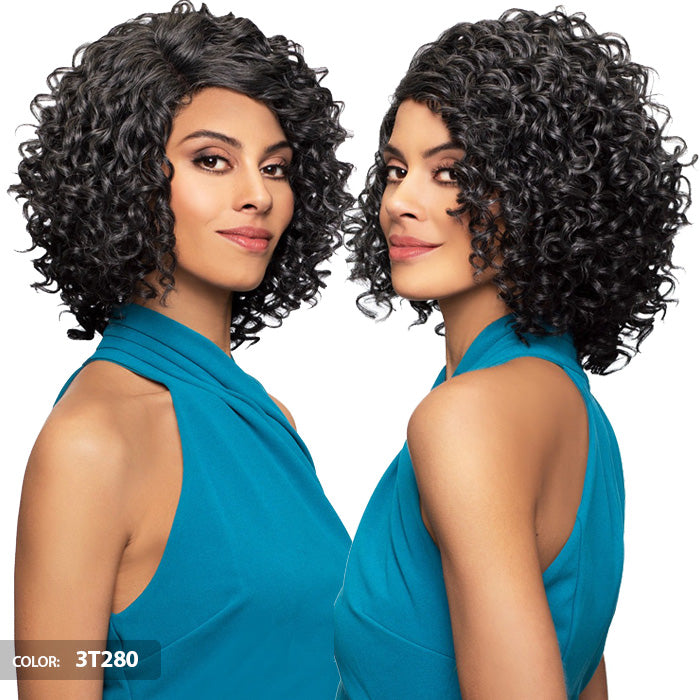 Foxy Silver Collection Fusion Heat Natural J-Part Wig - CONNIE