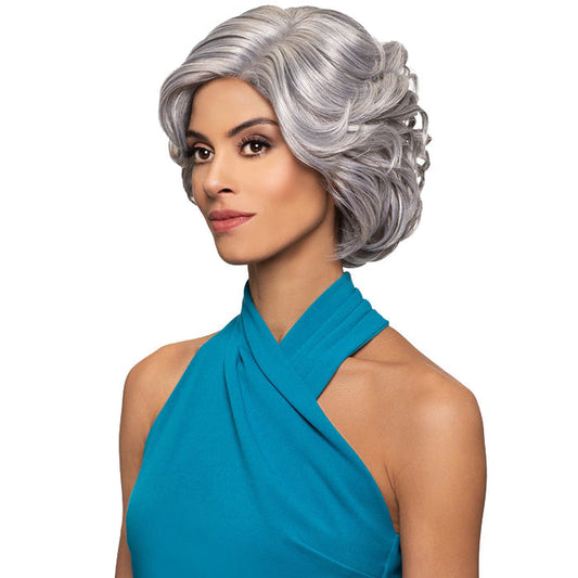 Foxy Silver Collection Fusion Heat Natural J-Part Wig - VICKIE