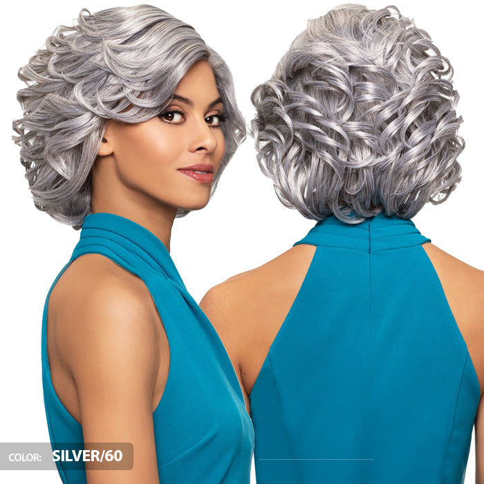Foxy Silver Collection Fusion Heat Natural J-Part Wig - VICKIE