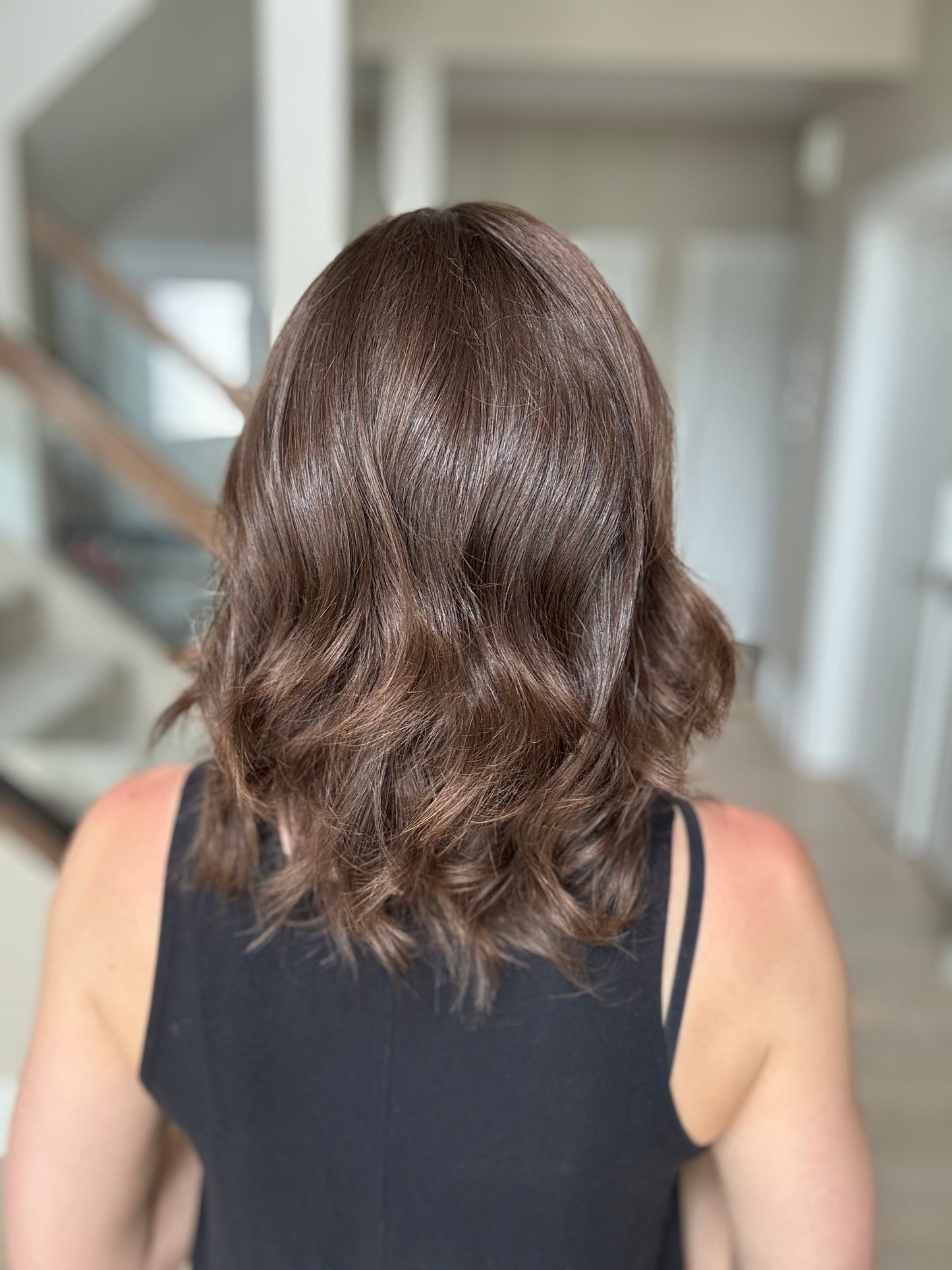 Euro Wig #11: 14" Medium Brown Luxury Cap (S)