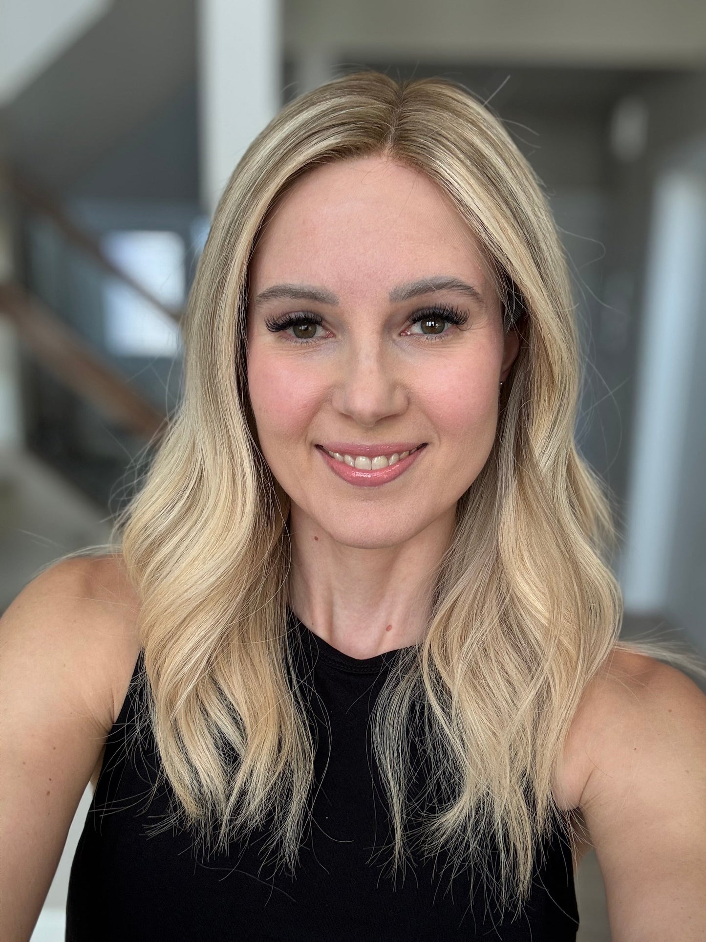 20" Meena Comfort Cap Lace Top Wig (XS)