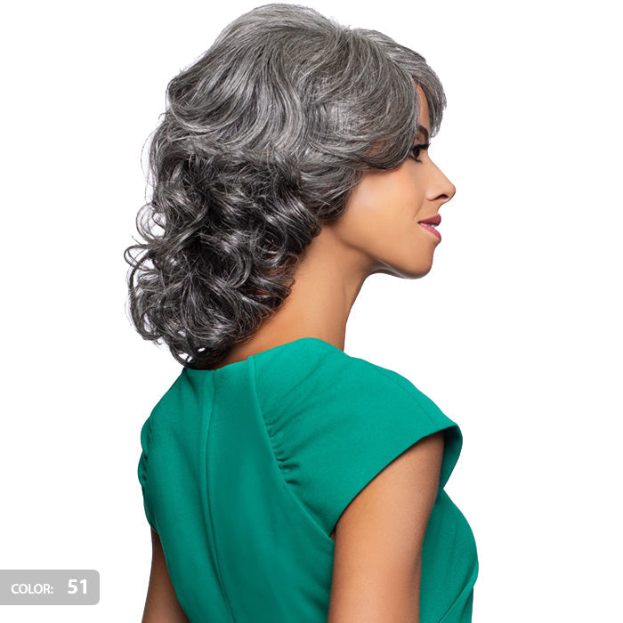 Foxy Silver Collection 100% Human Hair Full Wig - H/H MYRA