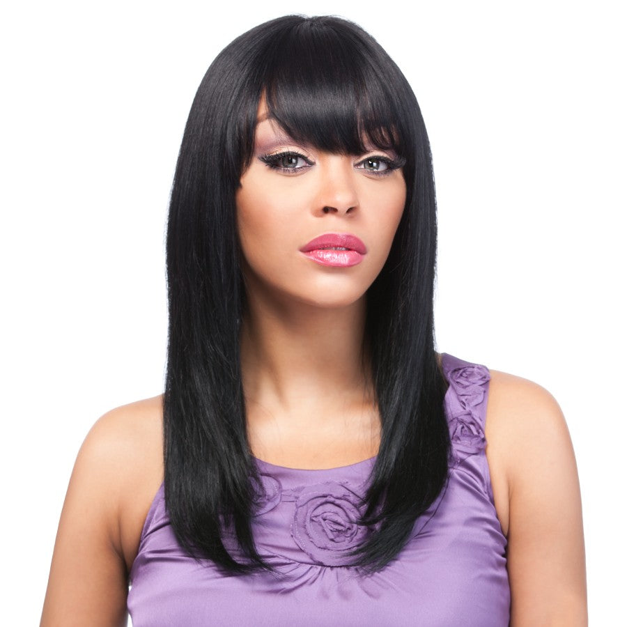 It's a Cap Weave Remi Human Hair Wig YAKI 1416