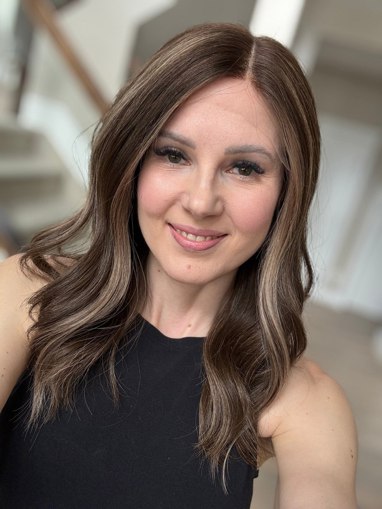 20" Flavia Comfort Cap Lace Top Wig (M) - RESERVED FOR BROOKE