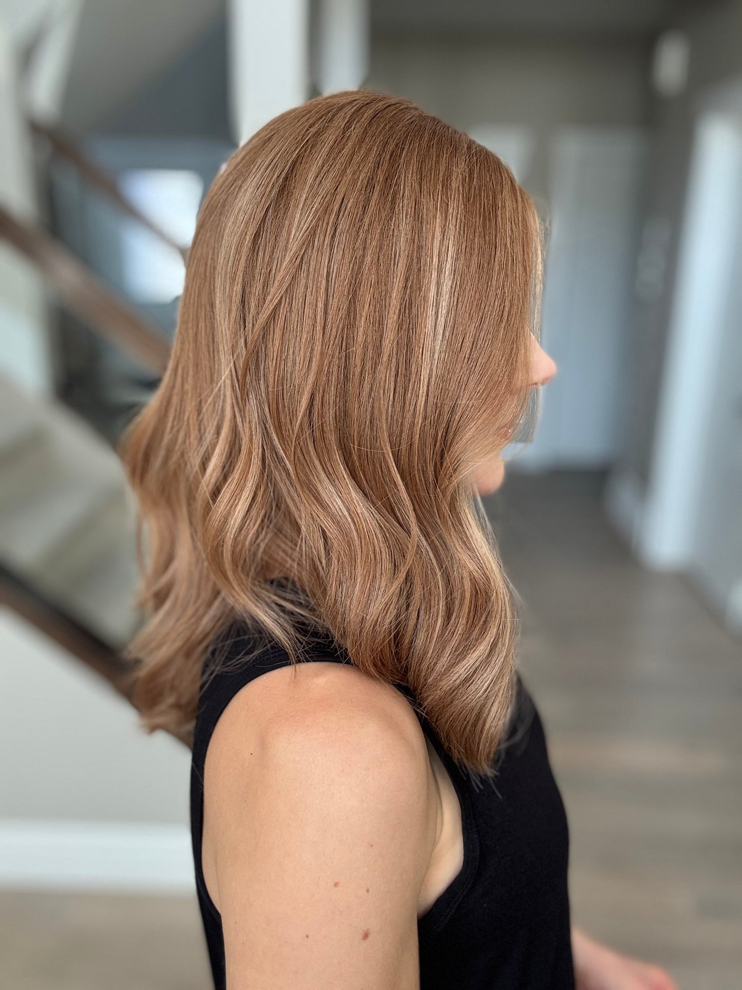 18" Monika LOB Comfort Cap Lace Top Wig (S) (FINAL SALE)