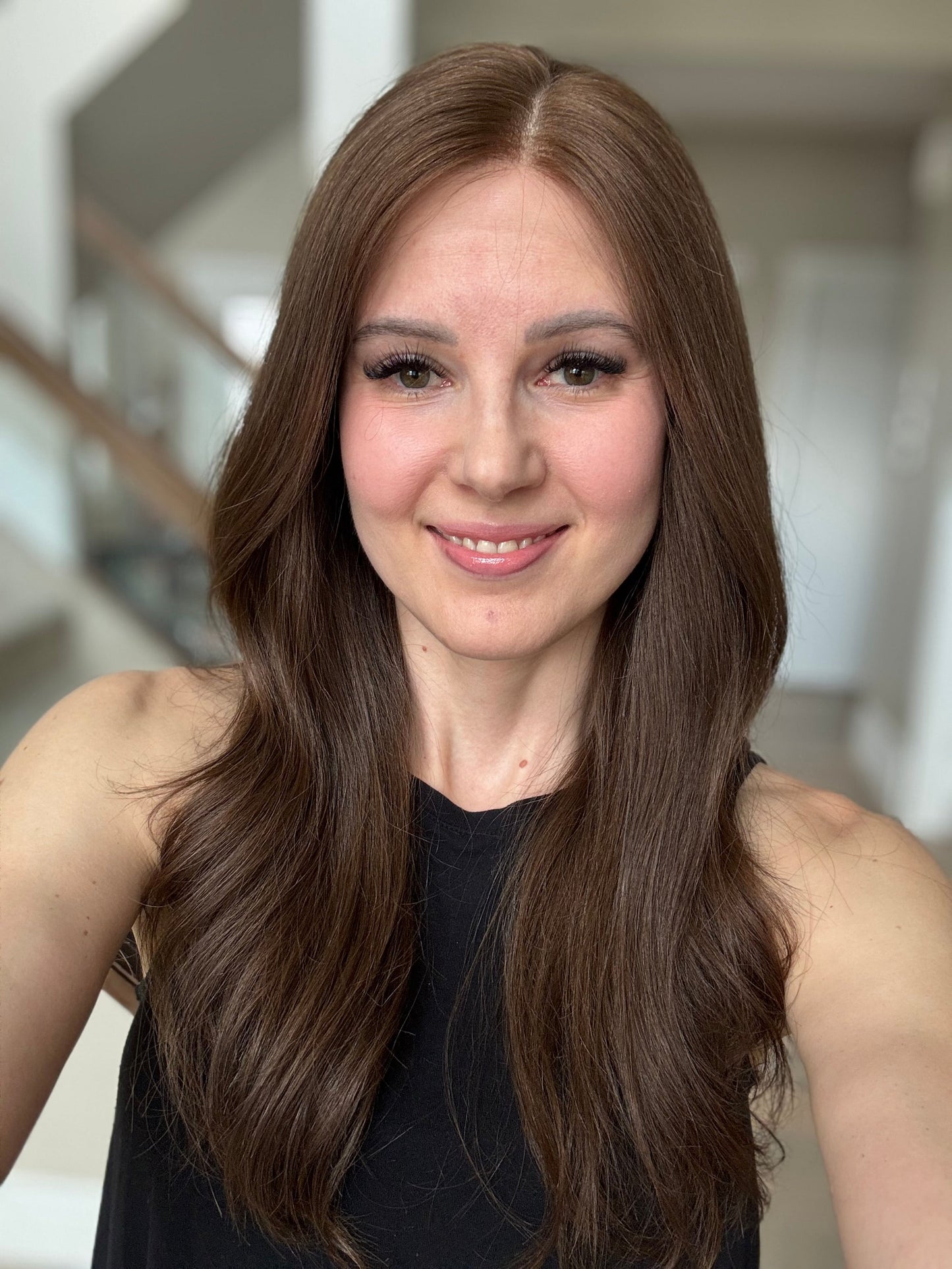 Euro Wig #2: 20" Medium Brown Comfort Cap (S/M)