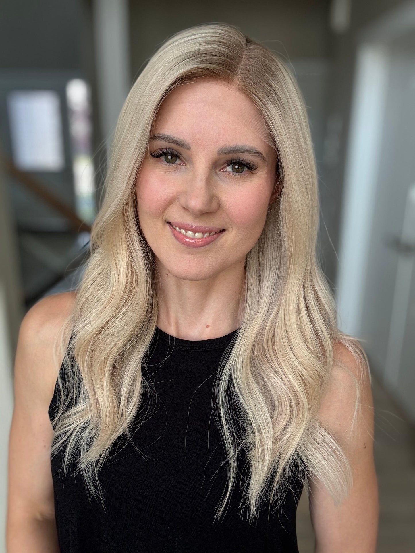 22" Haley Comfort Cap Lace Top Wig (XS)