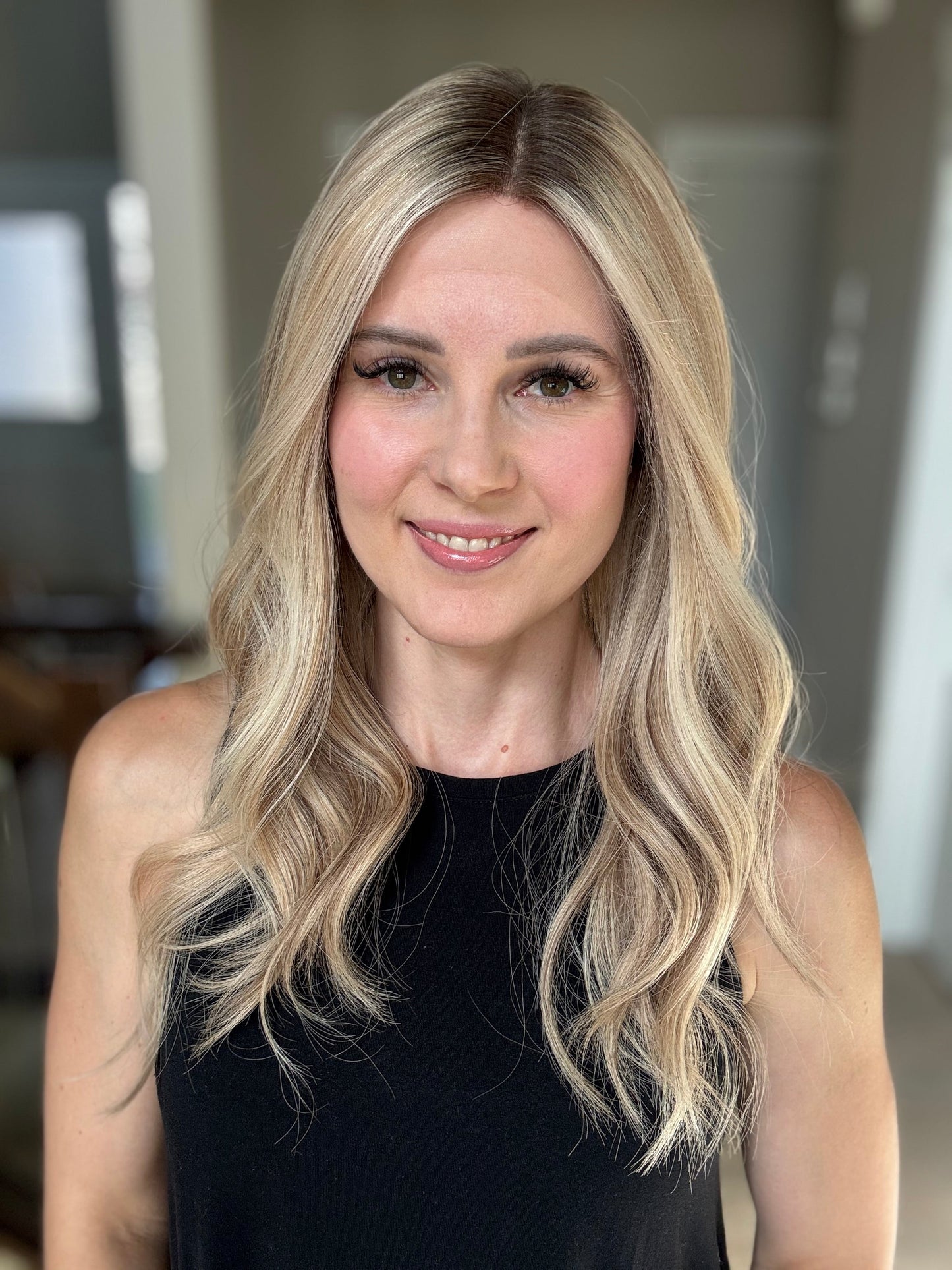 22" Olivia Comfort Cap Lace Top Wig (M)