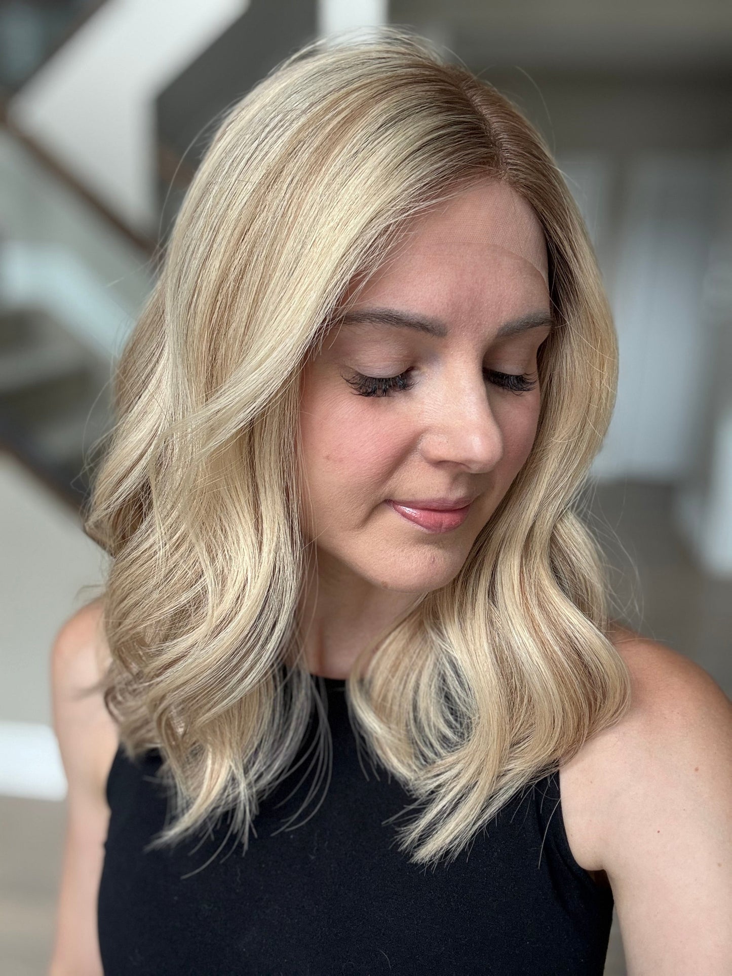 18" Cara LOB Comfort Cap Lace Top Wig (S) (FINAL SALE)