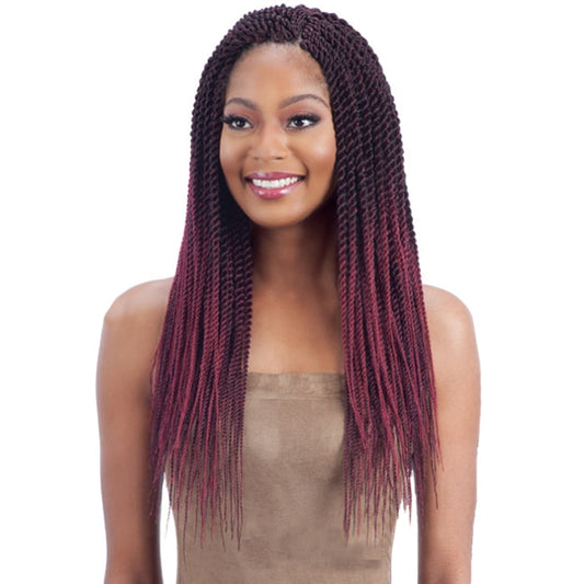 Freetress Pre-Looped Crochet Braid - PRE-FEATHERED SENEGALESE TWIST 16"