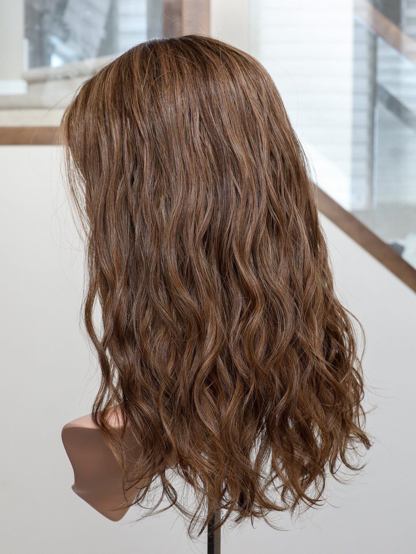 18" 9x9 Elana Wavy Closed Lace Topper