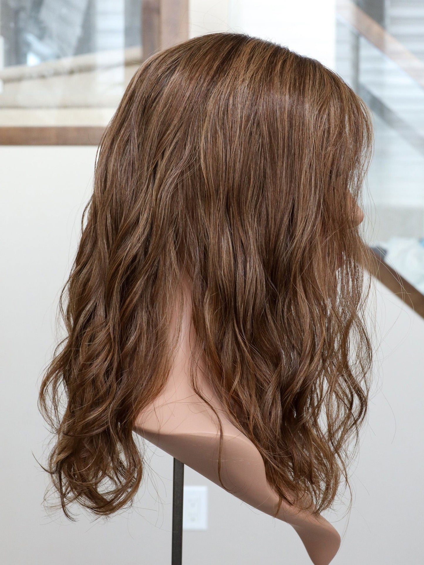 18" 9x9 Elana Wavy Closed Lace Topper