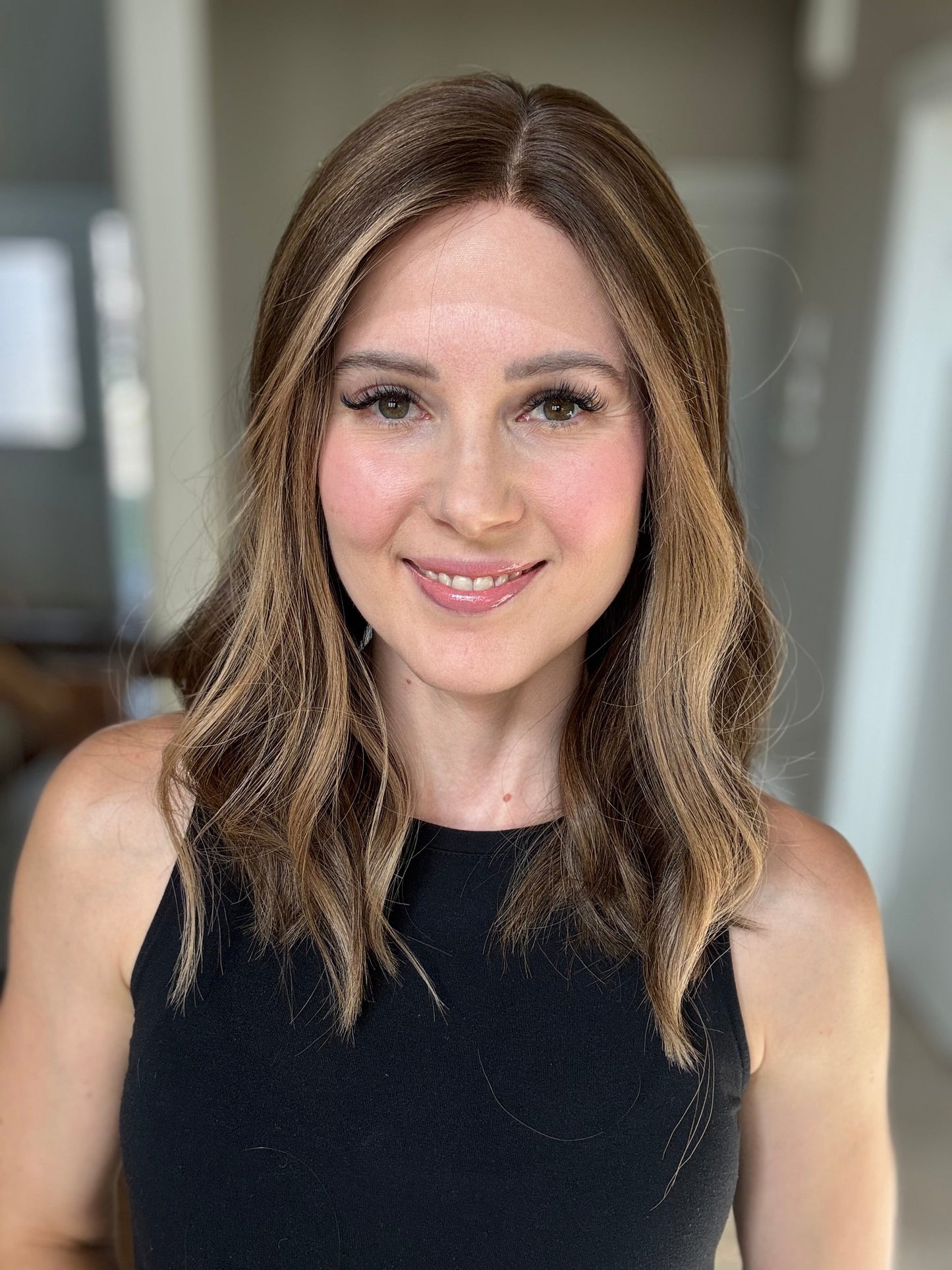 18" Penelope LOB Comfort Cap Lace Top Wig (M) (FINAL SALE)