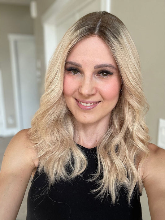 19" Rory Lob Comfort Cap Silk Top Wig (M)