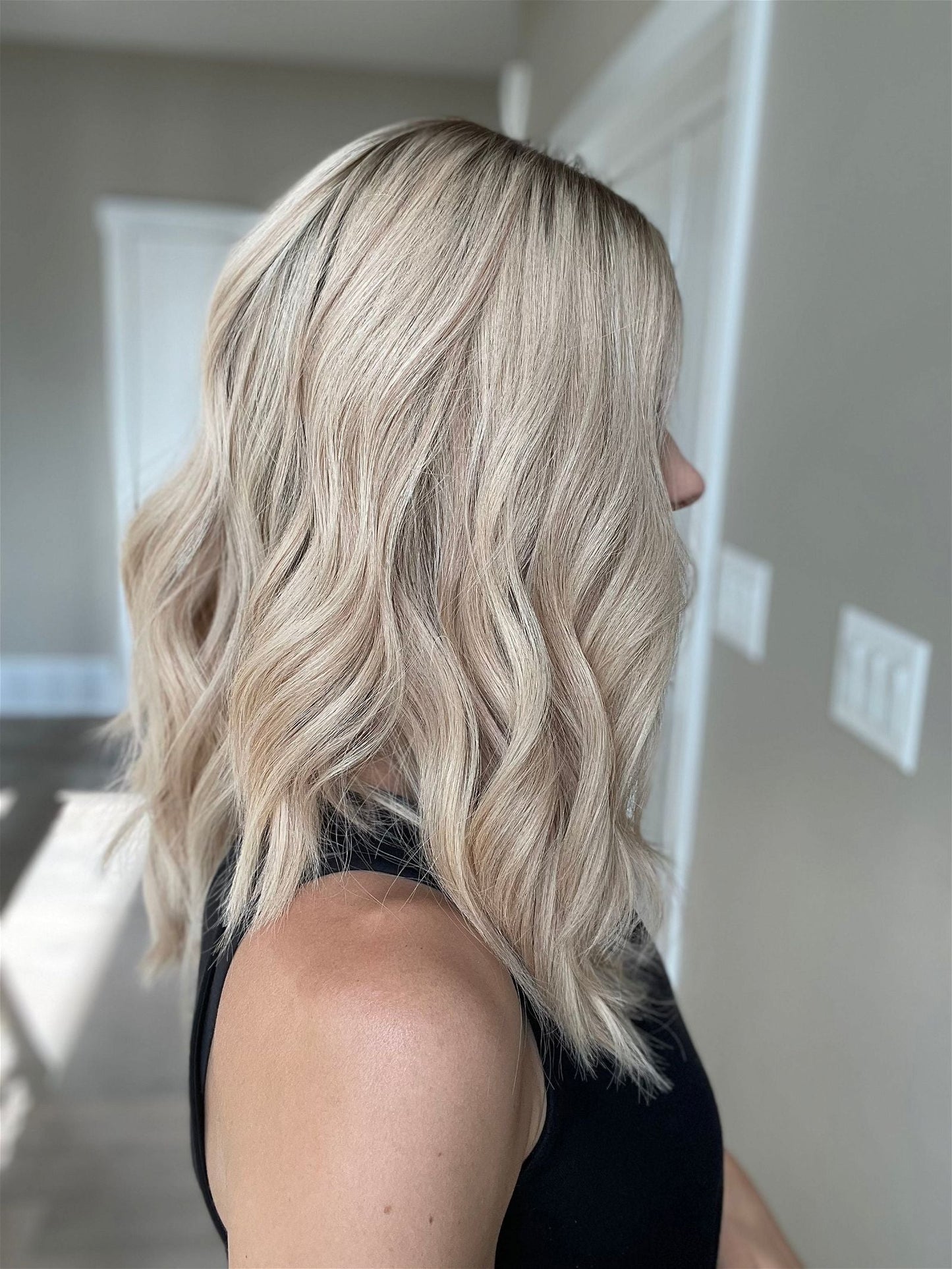 19" Rory Lob Comfort Cap Silk Top Wig (M)