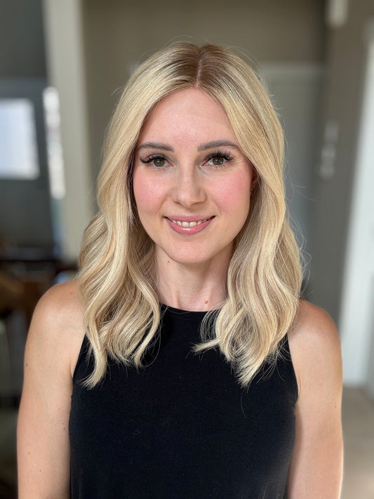 18" Cara LOB Comfort Cap Lace Top Wig (S)