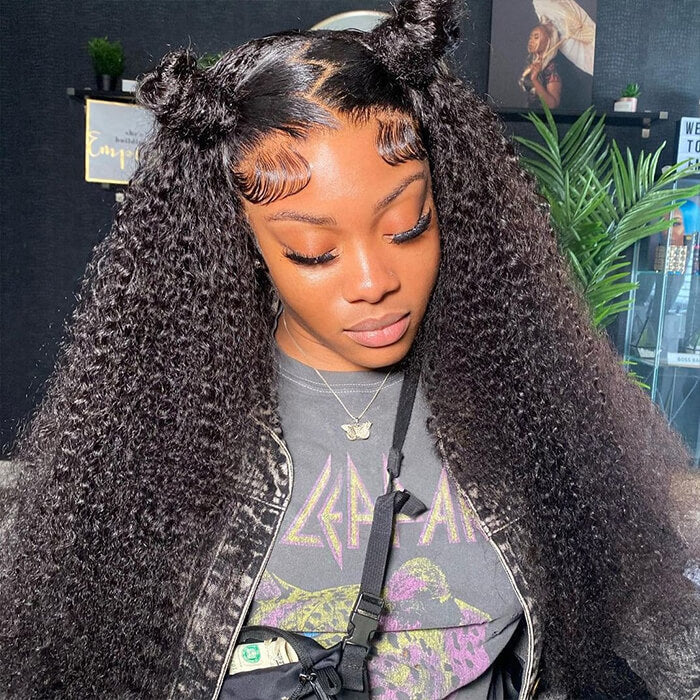 Hermosa Hair Full Lace Part Anywhere Body Wave / Straight / Curly Invisi-String Snug Fit HD Lace Human Hair Wigs