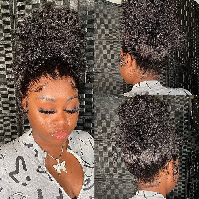 Hermosa Hair Full Lace Part Anywhere Body Wave / Straight / Curly Invisi-String Snug Fit HD Lace Human Hair Wigs