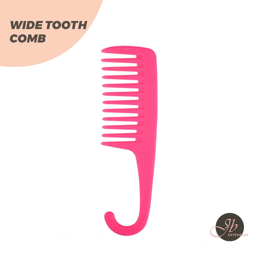 JBextension Wide Tooth Comb - Wide Toothed Detangling Long Wet Curly Hair Combs Curl Perm Brush