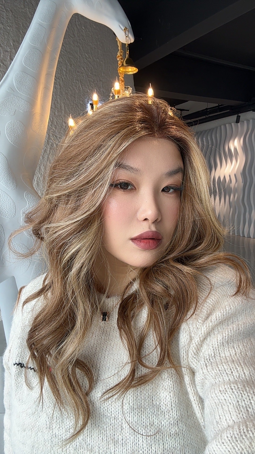 JBEXTENSION CLAIRE MONO CARAMEL BLONDE HIGHLIGHT Partial Monofilament Wig 22 Inches Caramel Blonde Highlight Partial Mono Lace Glueless Wig CLAIRE MONO CARAMEL BLONDE HIGHLIGHT【BENDY EAR TABS】