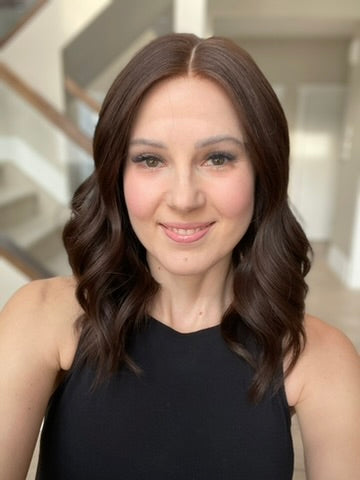 18" Callie Luxury Cap Lace Top Wig (XS)