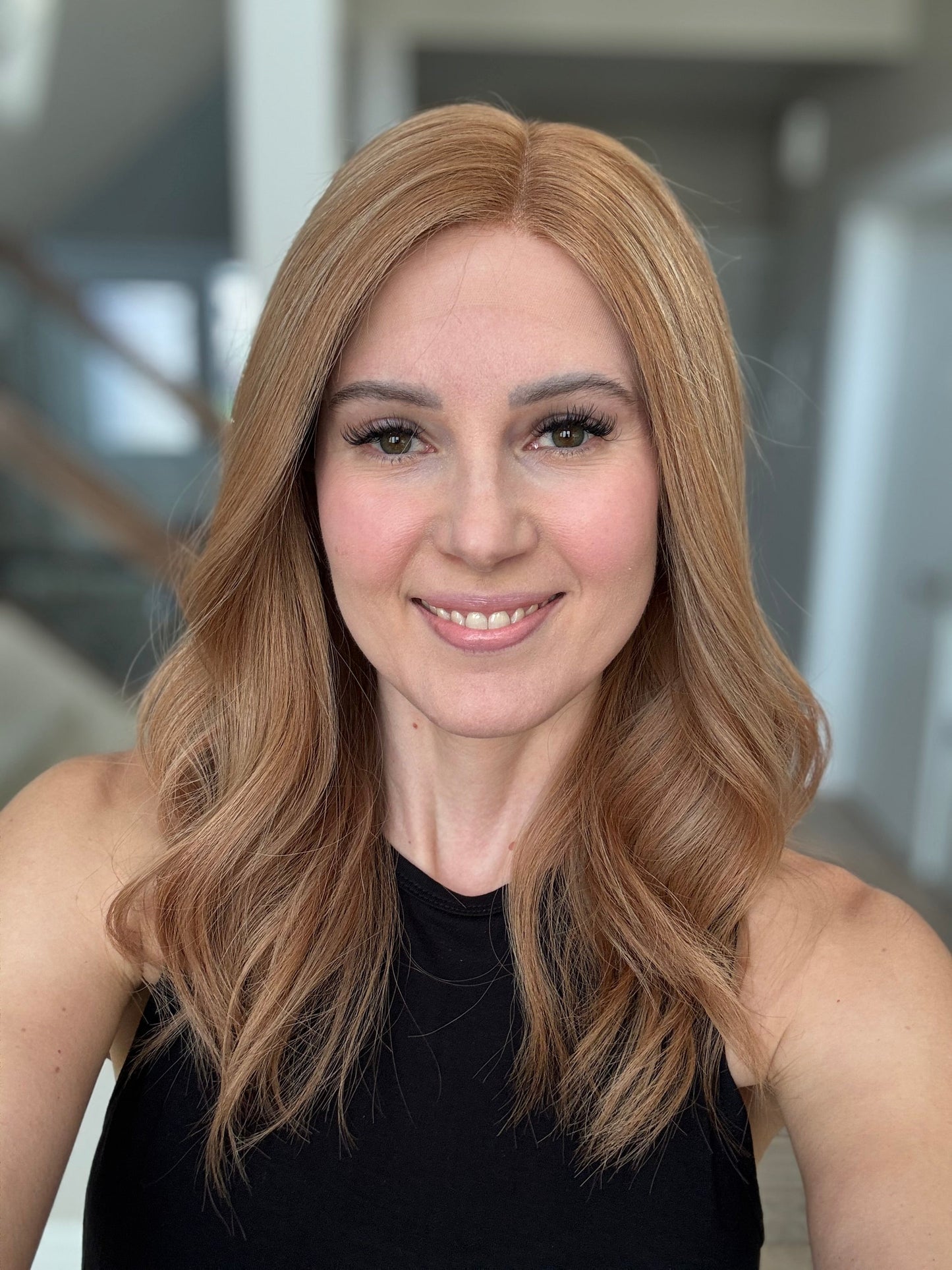 20" Ashlyn Comfort Cap Lace Top Wig (S)