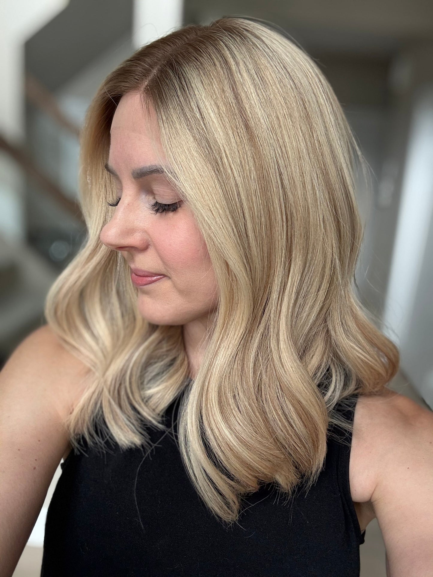 18" Cara LOB Comfort Cap Lace Top Wig (S) (FINAL SALE)