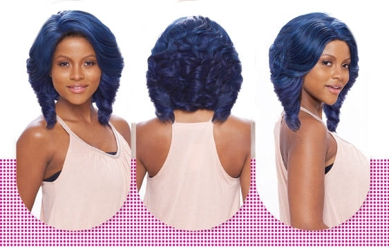 Vanessa Synthetic Super V Line C Side Lace Part Wig - SUPER VC SEVIN
