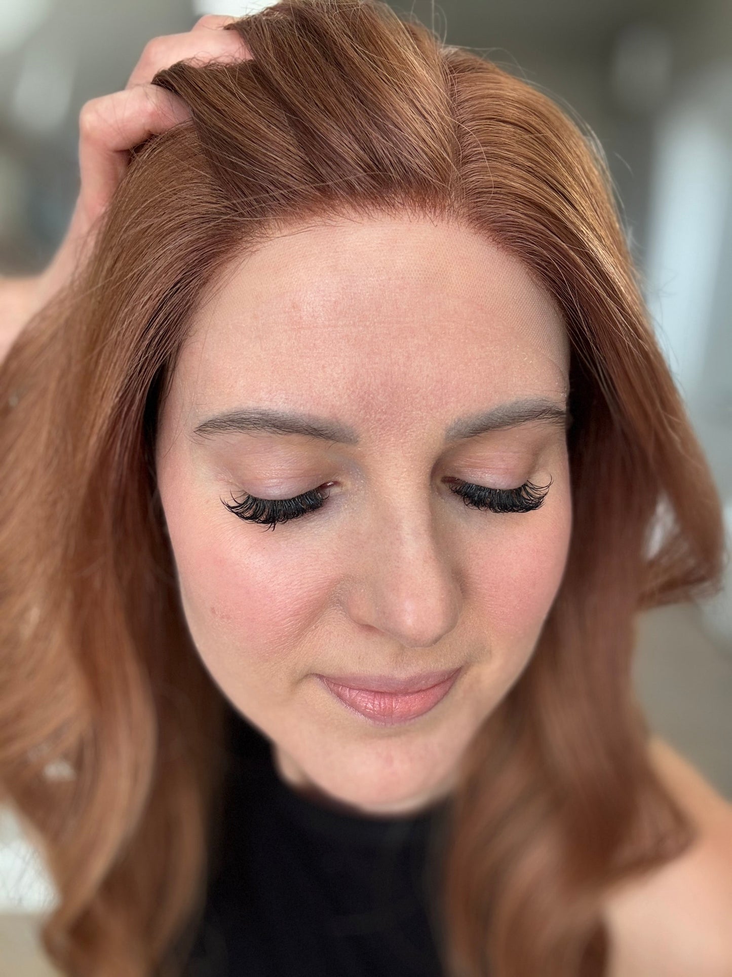 20" Sandi Comfort Cap Lace Top Wig (M)