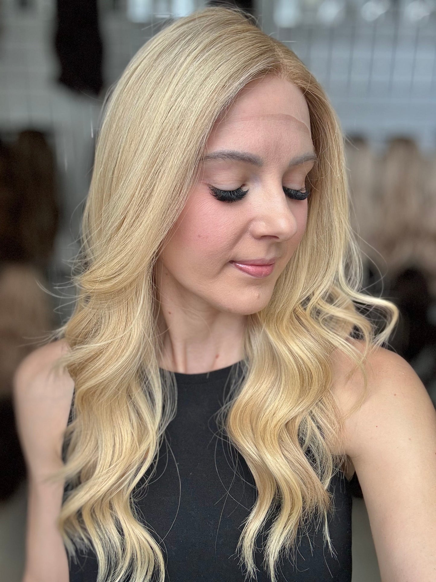 22" Jolie Luxury Cap Lace Top Wig (S) (FINAL SALE)