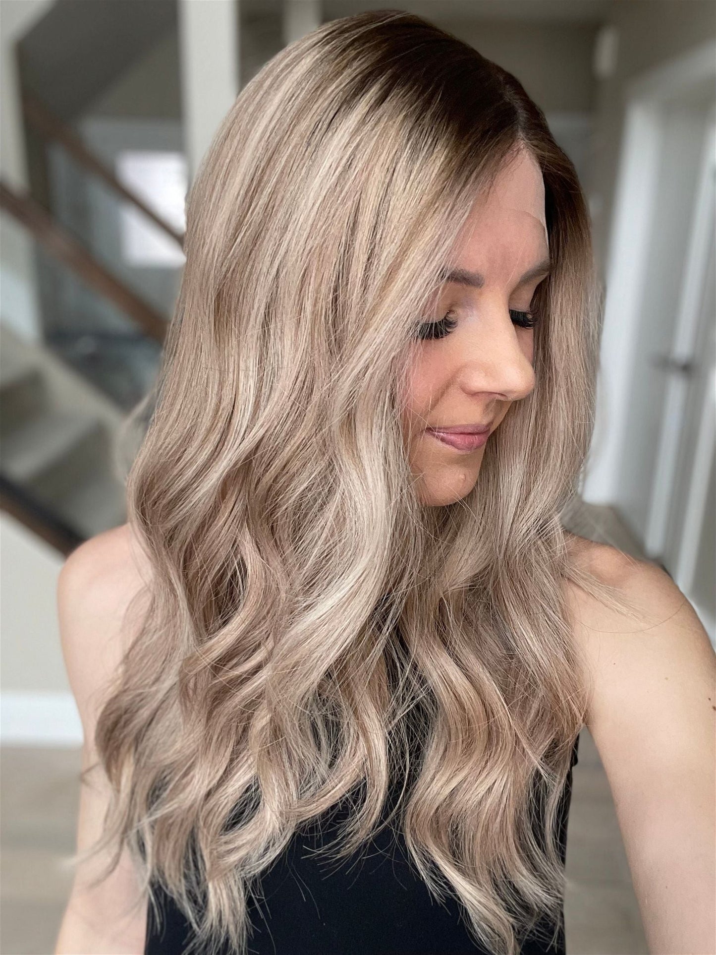 23" Olivia Comfort Cap Silk Top Wig (M)