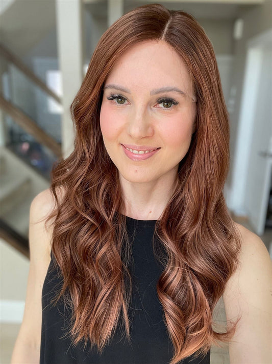 25" A158 Jill Luxury Cap Lace Top Wig (S) (FINAL SALE)