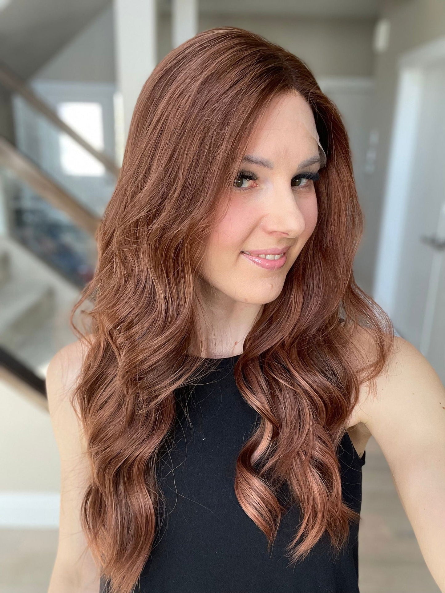 25" A158 Jill Luxury Cap Lace Top Wig (S) (FINAL SALE)