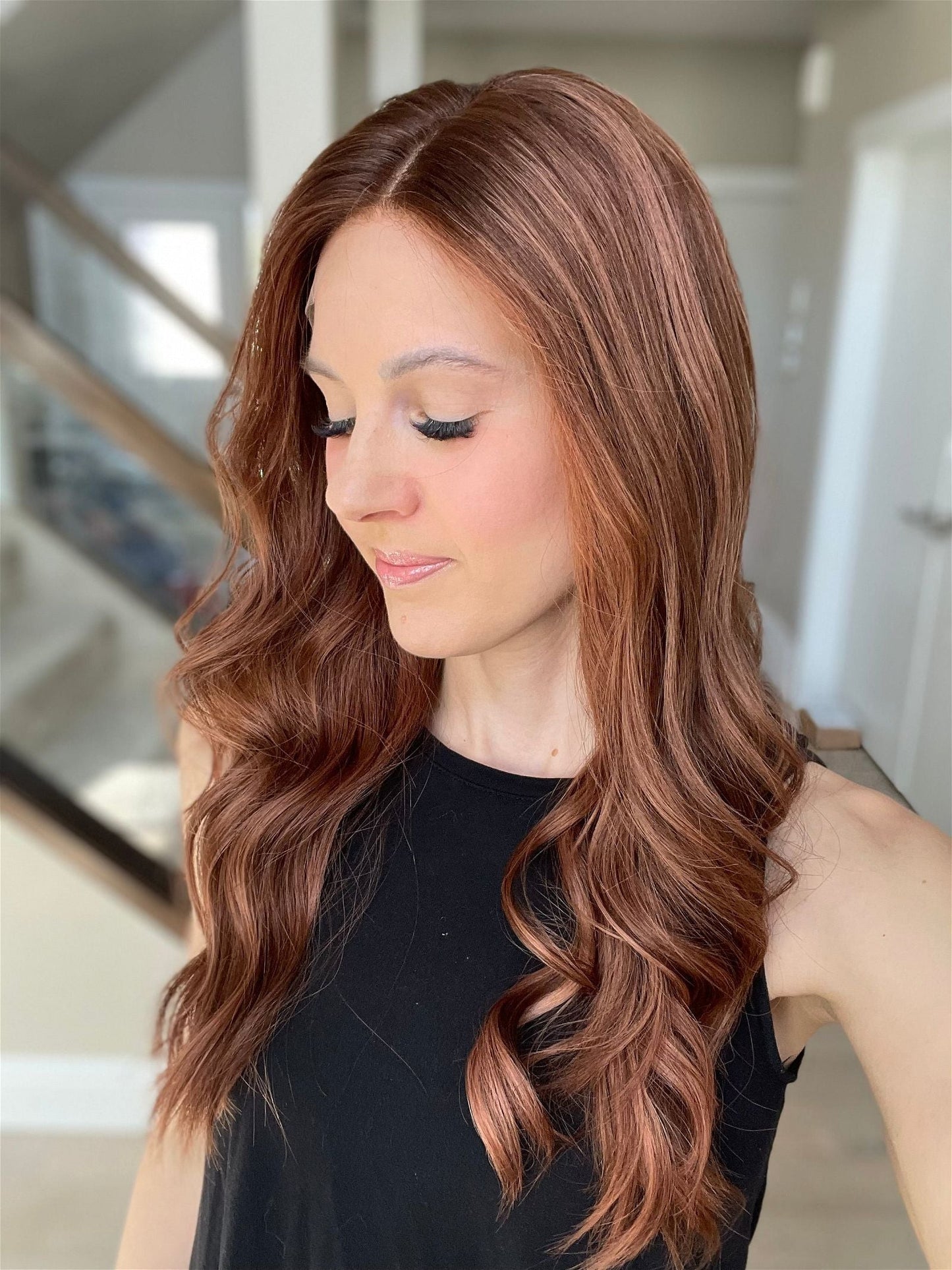 25" A158 Jill Luxury Cap Lace Top Wig (S) (FINAL SALE)