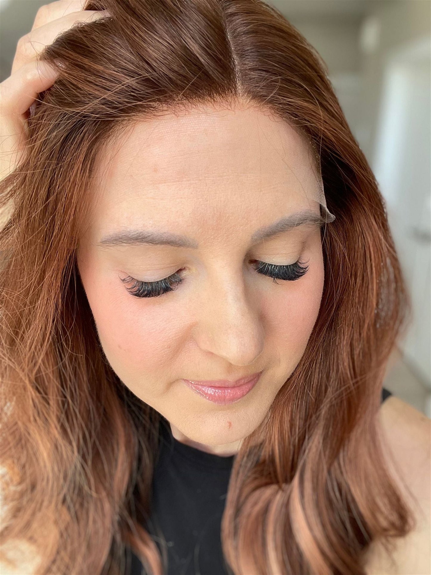 25" A158 Jill Luxury Cap Lace Top Wig (S) (FINAL SALE)