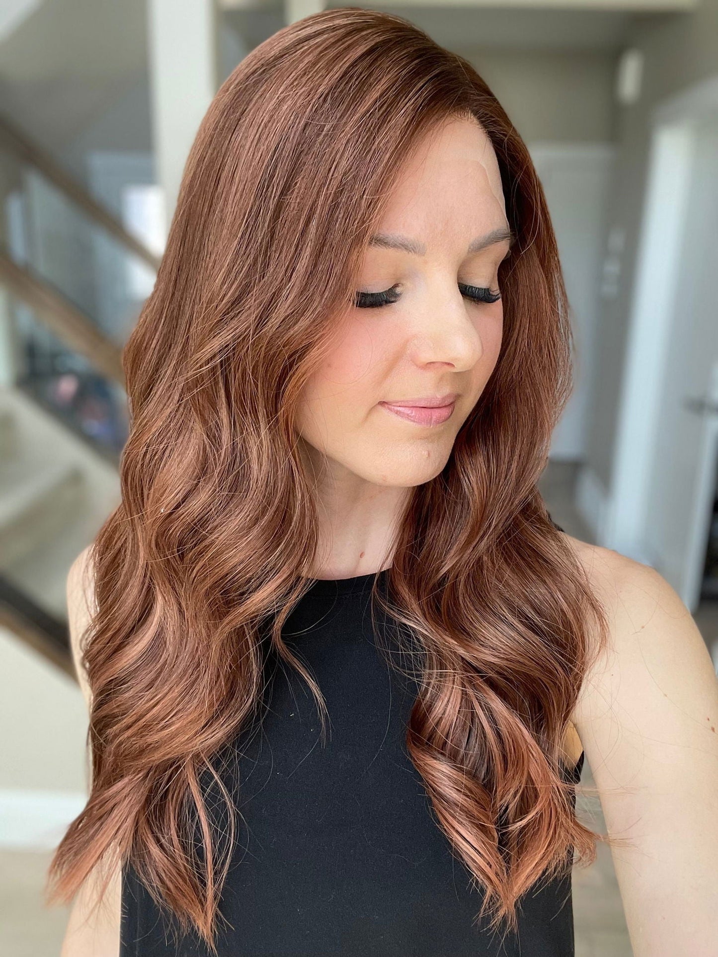 25" A158 Jill Luxury Cap Lace Top Wig (S) (FINAL SALE)