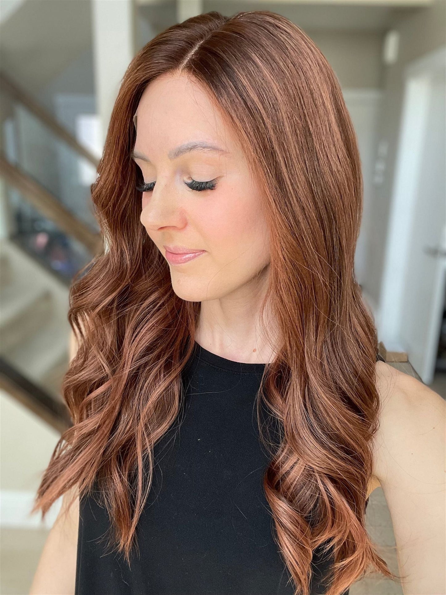 25" A158 Jill Luxury Cap Lace Top Wig (S) (FINAL SALE)