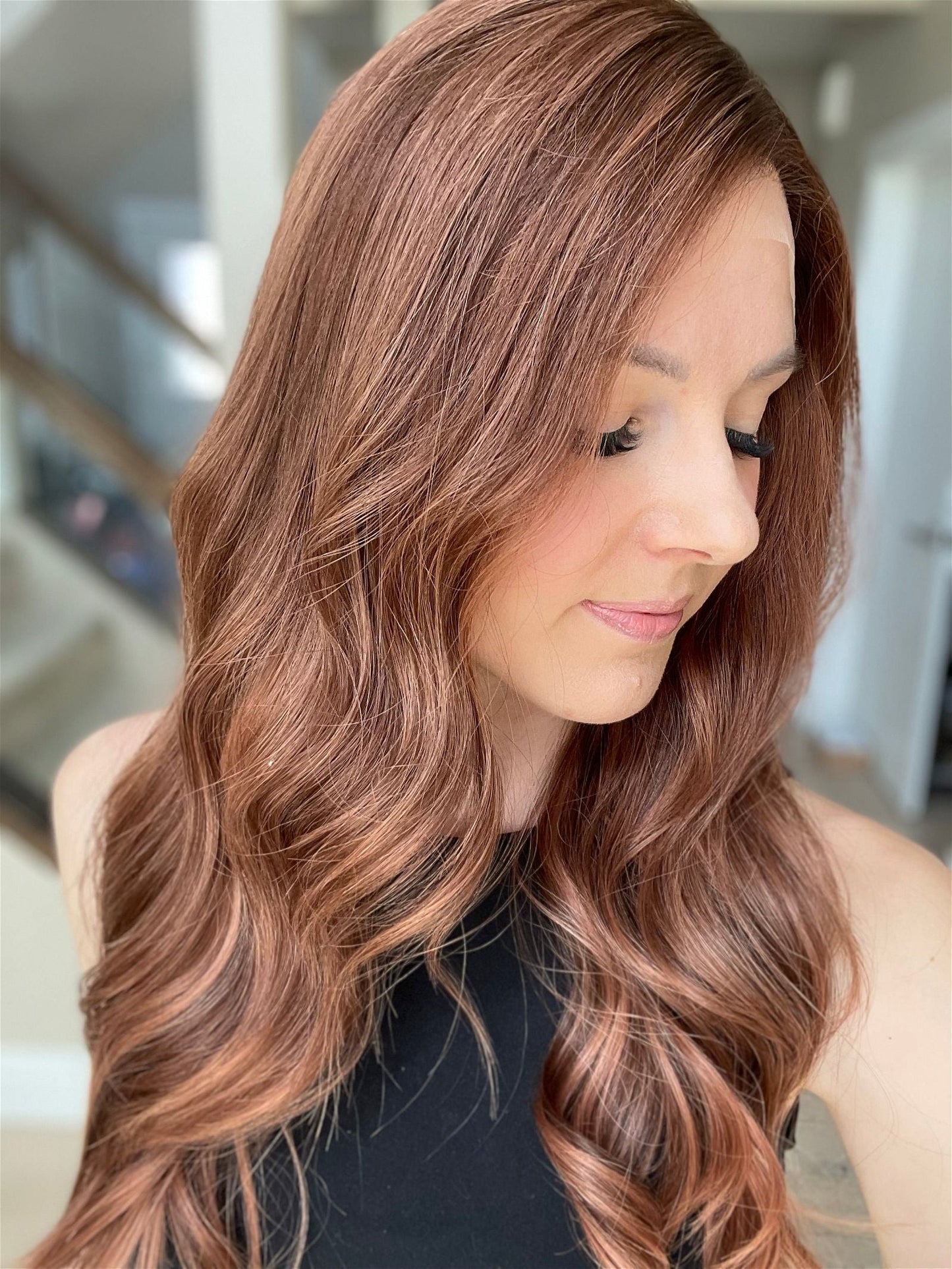 25" A158 Jill Luxury Cap Lace Top Wig (S) (FINAL SALE)