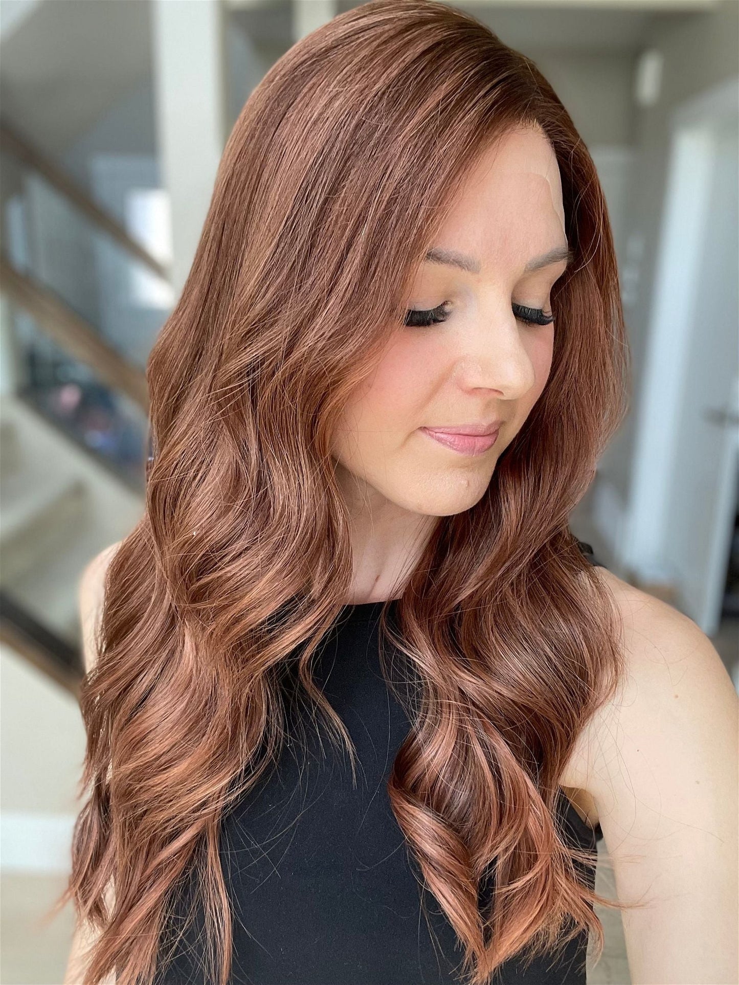 25" A158 Jill Luxury Cap Lace Top Wig (S) (FINAL SALE)