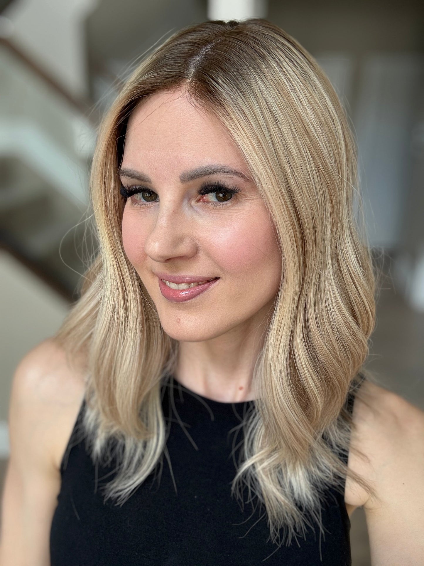 17" Katie Comfort Cap Silk Top Wig (M) (FINAL SALE)