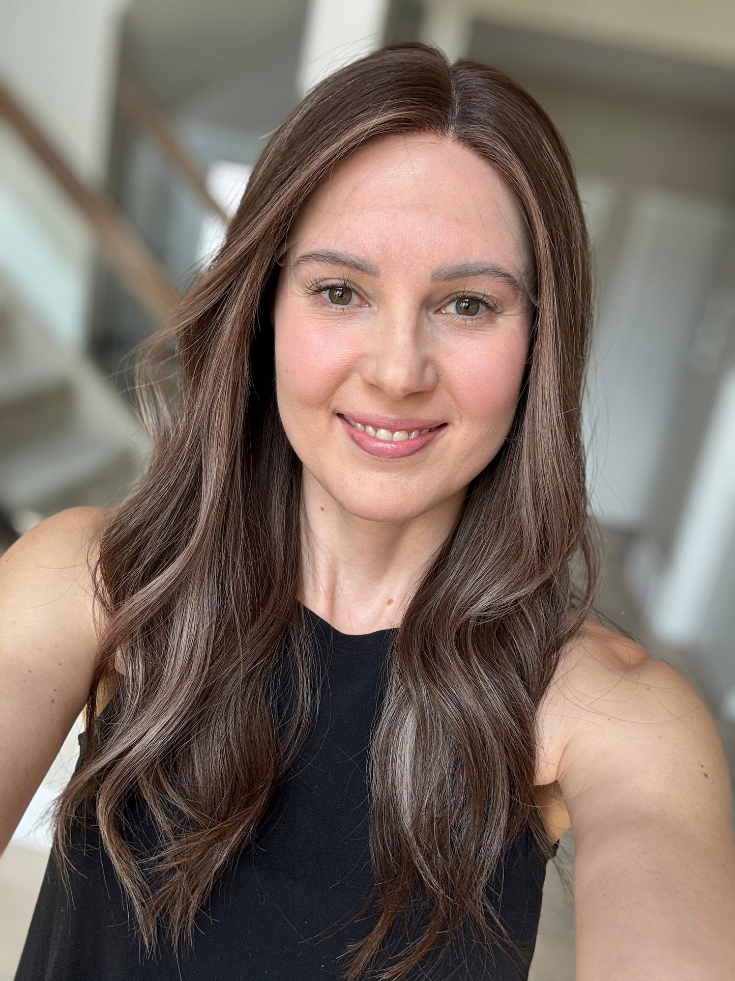 22" Amanda Comfort Cap Lace Top Wig (S)