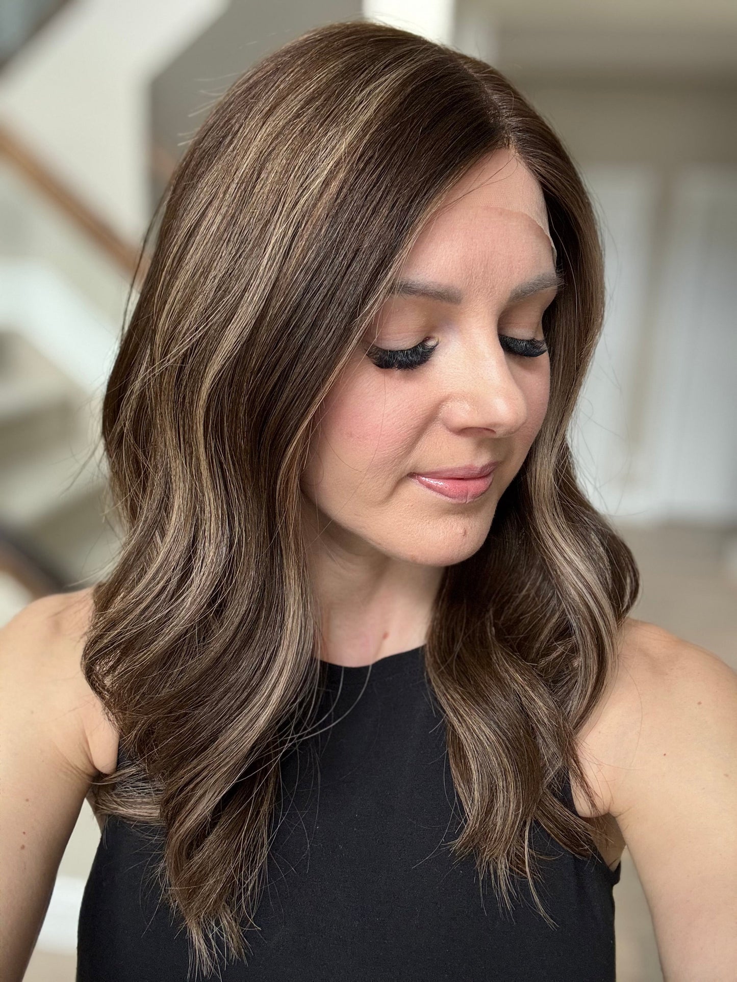 20" Flavia Comfort Cap Lace Top Wig (M) - RESERVED FOR BROOKE