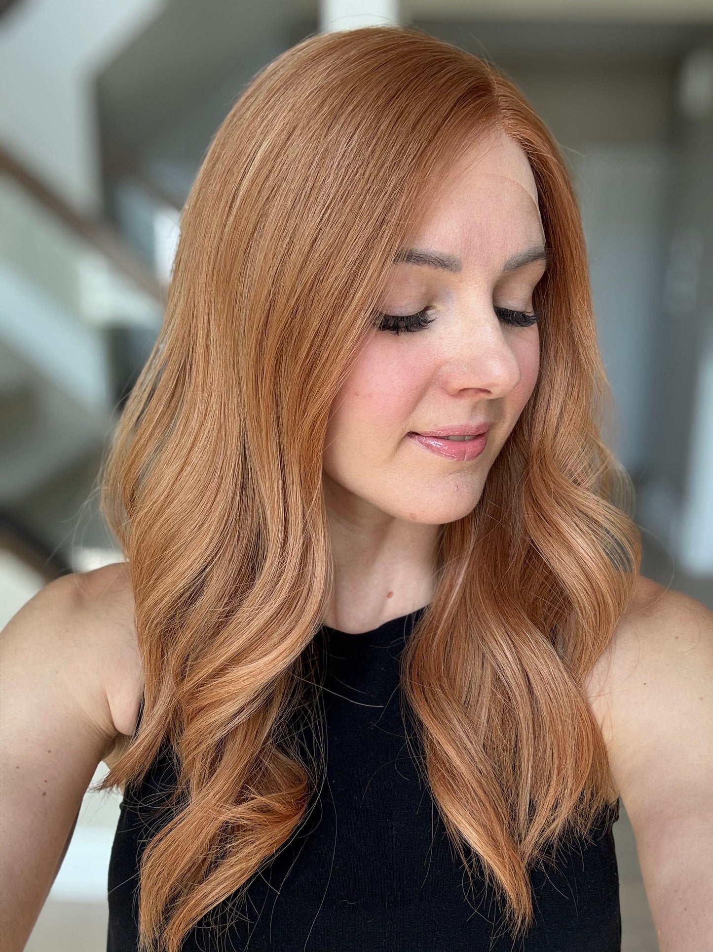 22" Ciara Comfort Cap Lace Top Wig (S)