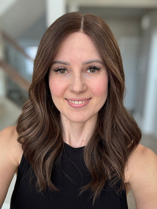 20" Mia Comfort Cap Lace Top Wig (XS) with added Bang Cut (FINAL SALE)