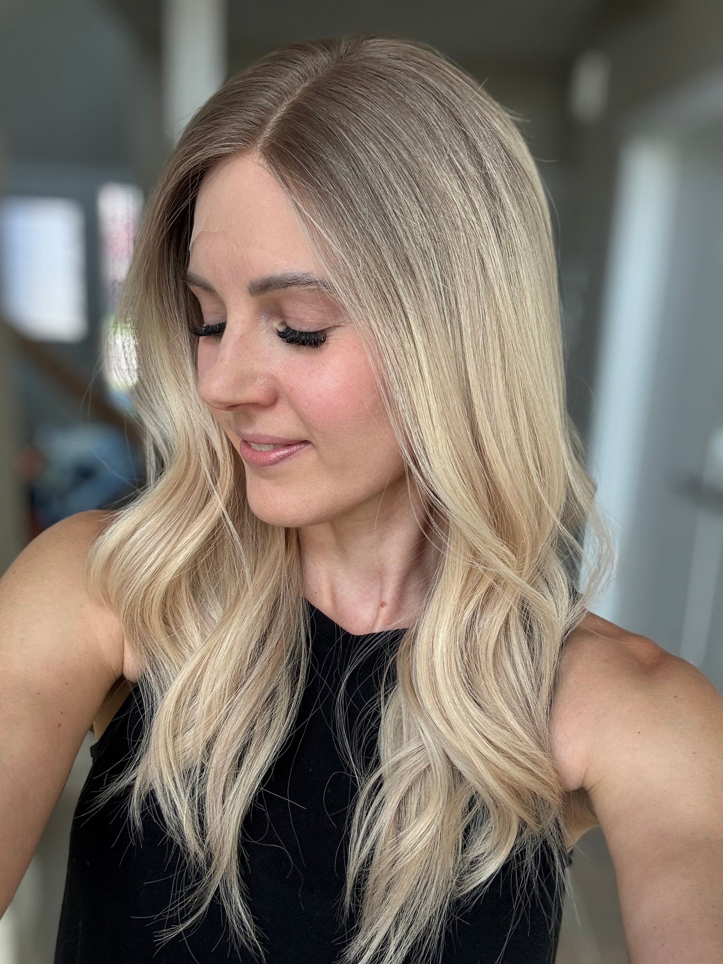 22" Holly Comfort Cap Lace Top Wig (M) (FINAL SALE)