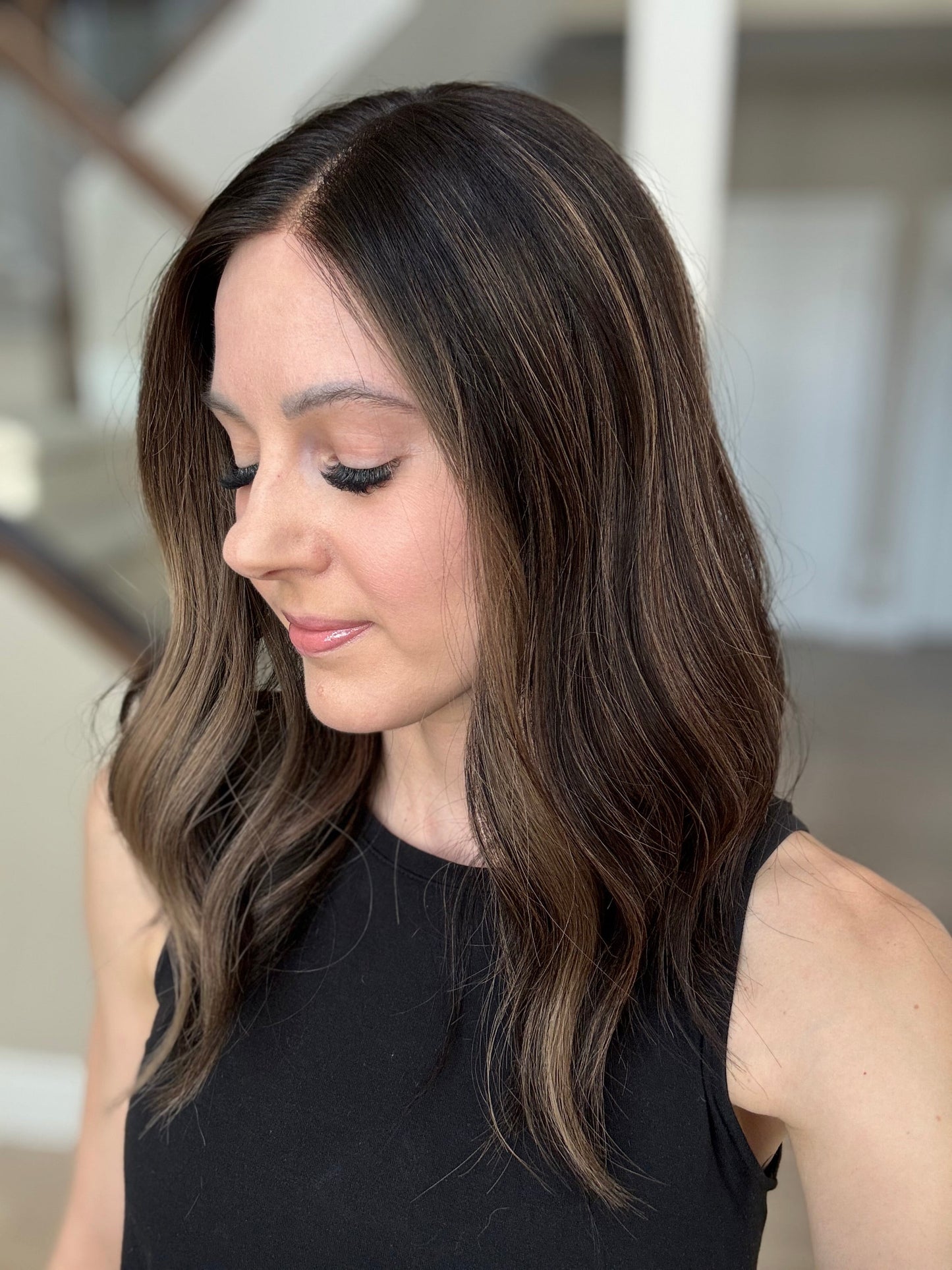 20" Lilly Comfort Cap Lace Top Wig (XS) (FINAL SALE)