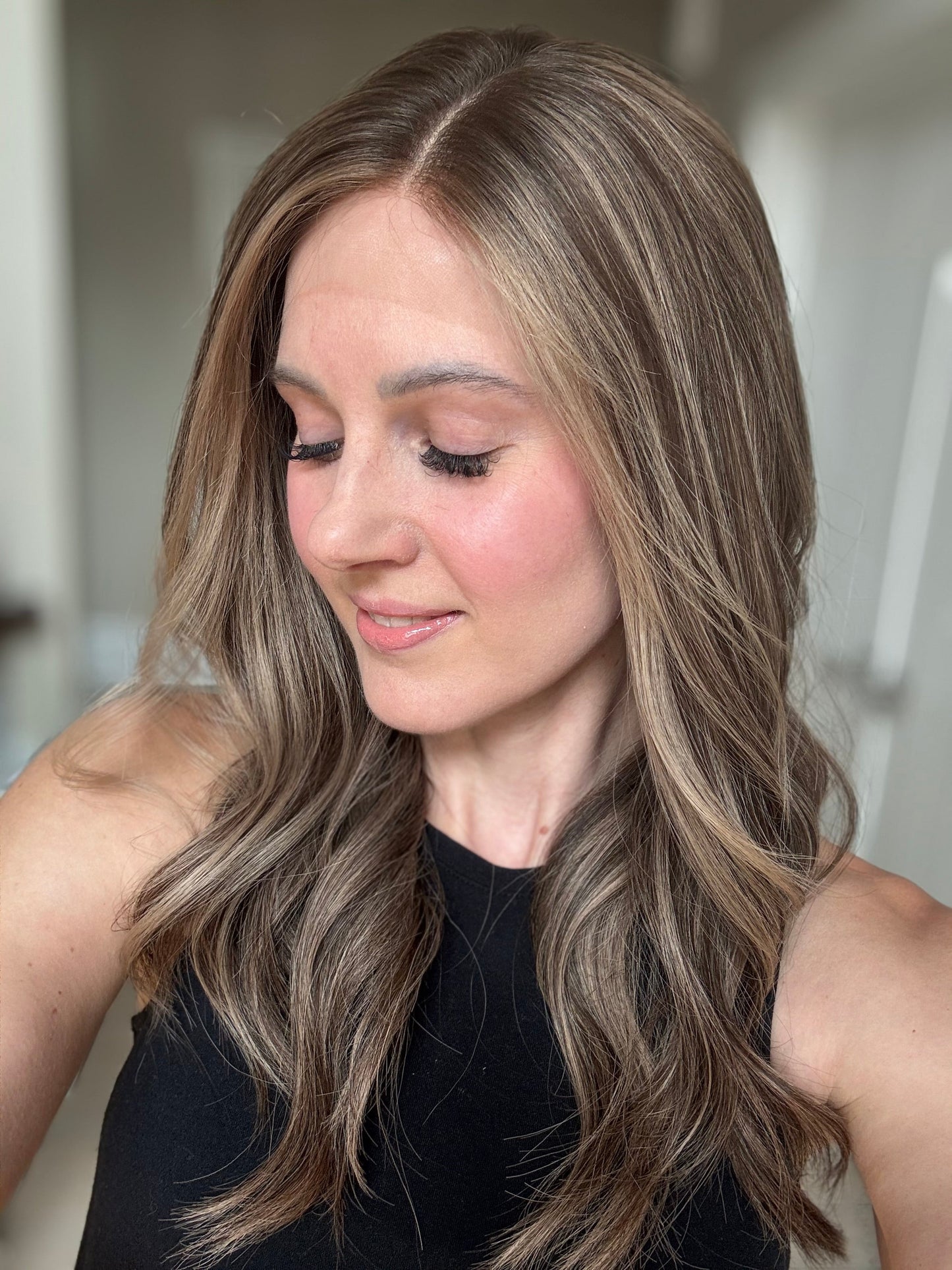 22" Jessica Comfort Cap Lace Top Wig (M)