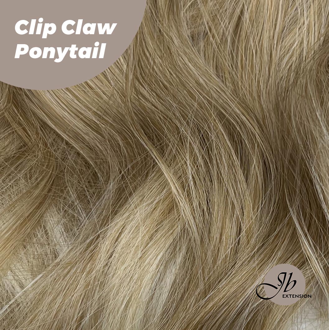 JBEXTENSION 25 Inch Clip Claw in Curly Ponytail Extension for thinning hair 160g