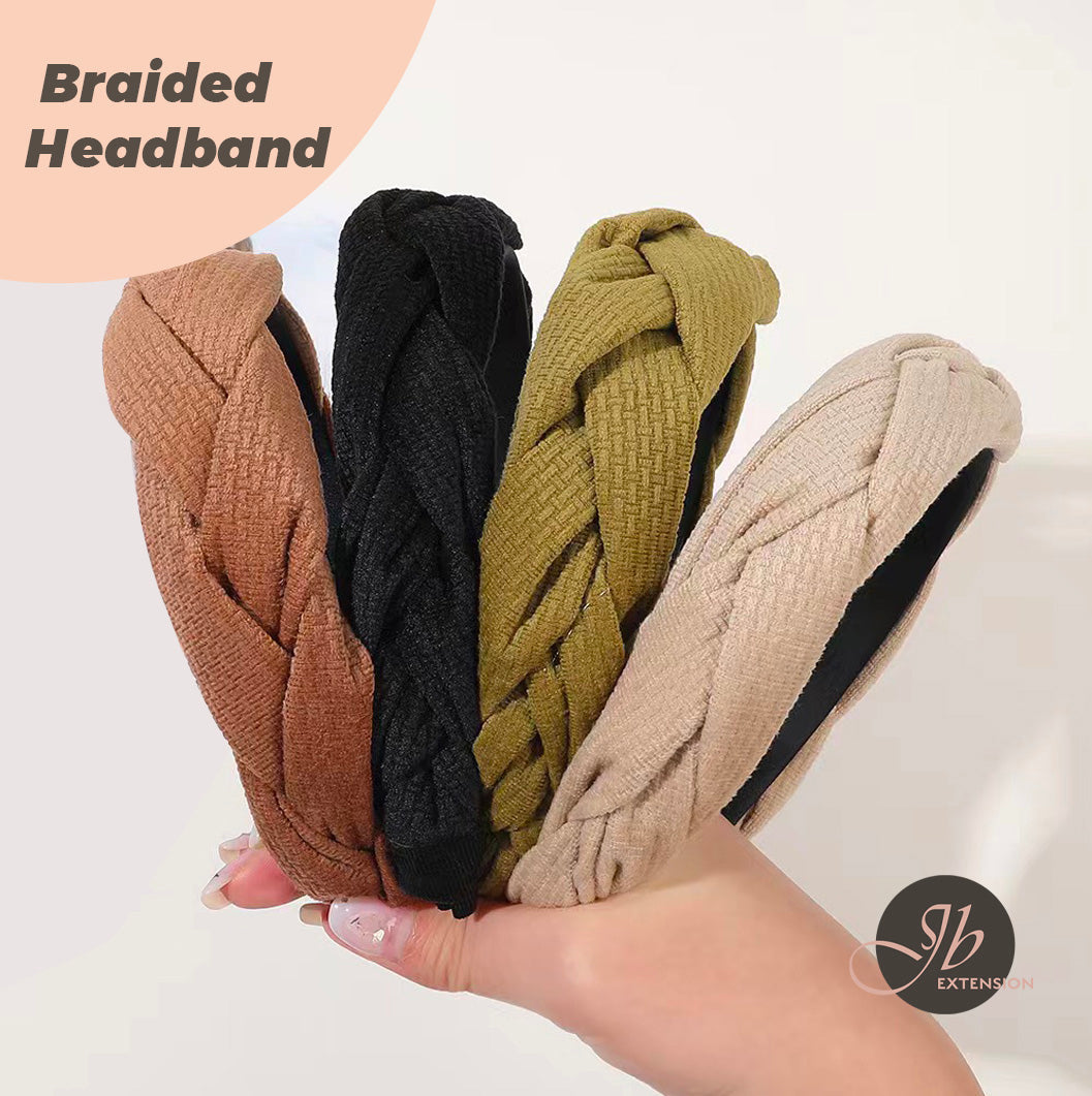 JBextension Headbands for Women Braided Headbands Fashion Hairband Criss Cross Hair Accessories