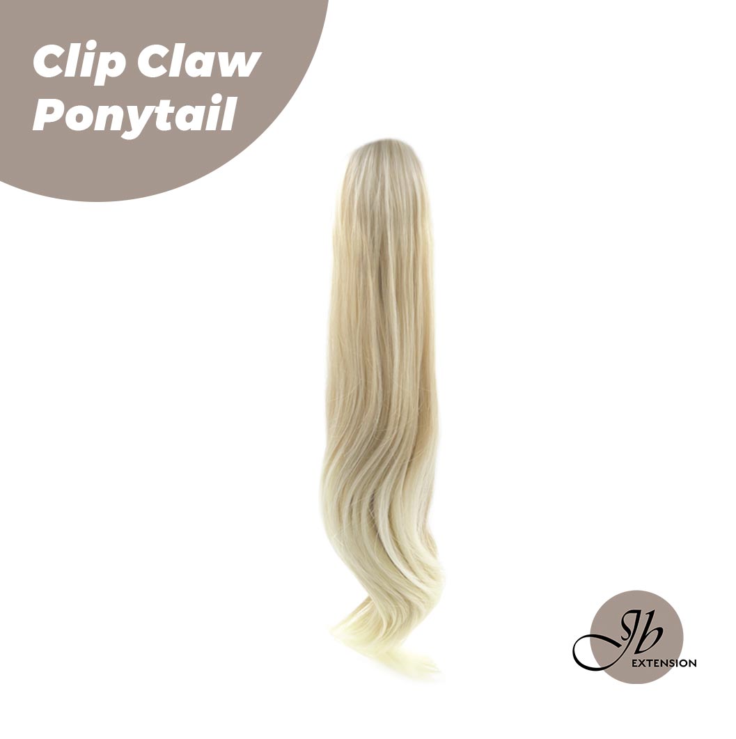 JBEXTENSION 25 Inch Clip Claw in Curly Ponytail Extension for thinning hair 160g
